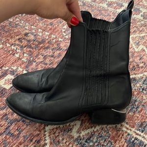 Alexander Wang Anouk Boot with silver hardware